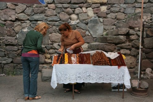 Süßigkeiten in Geghard