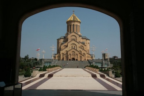 Tsminda Sameba Kathedrale