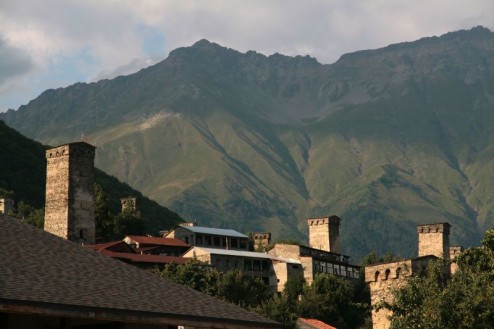 Mestia im Svaneti-Tal