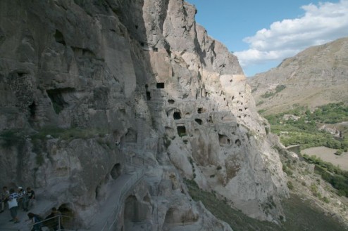 Vardzia, Höhlenstadt