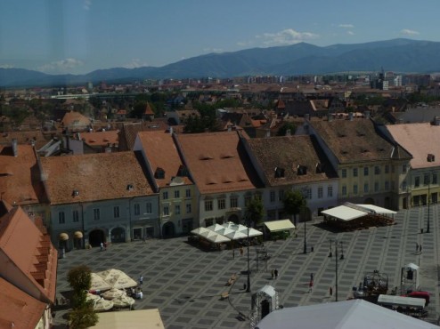 Panorama über die Dächer