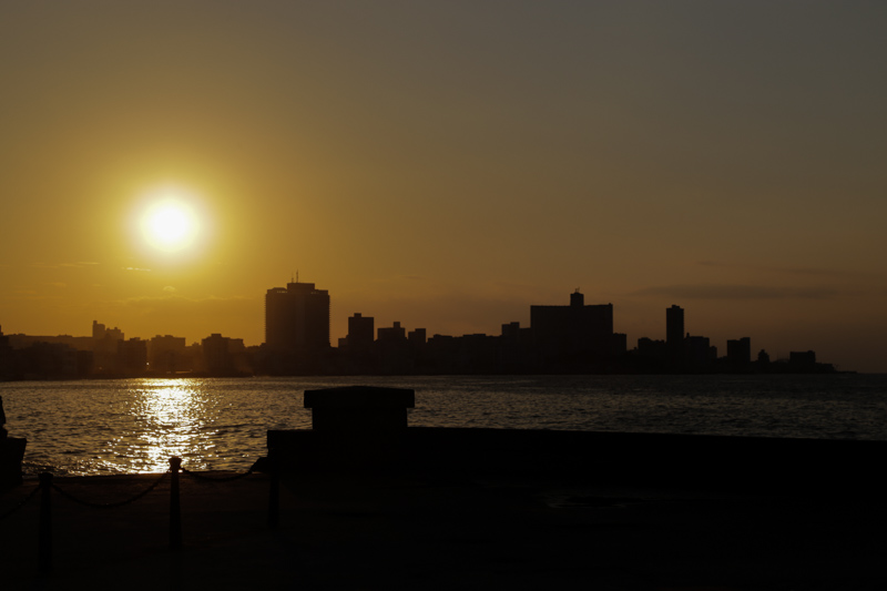 Abend am Malecón