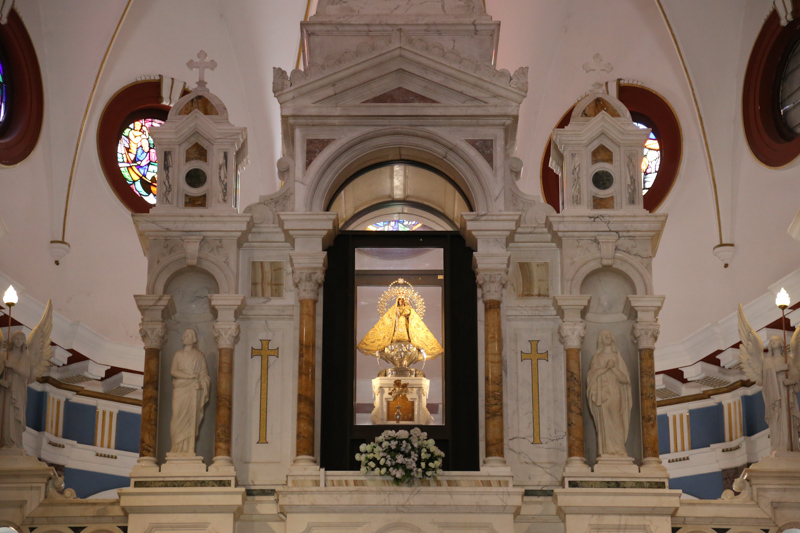 Basilika del Cobre, Marienstatue