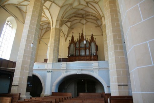 Innenraum der Wehrkirche