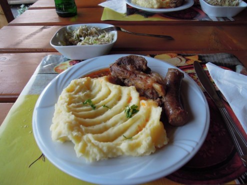 Vorzügliches Abendessen